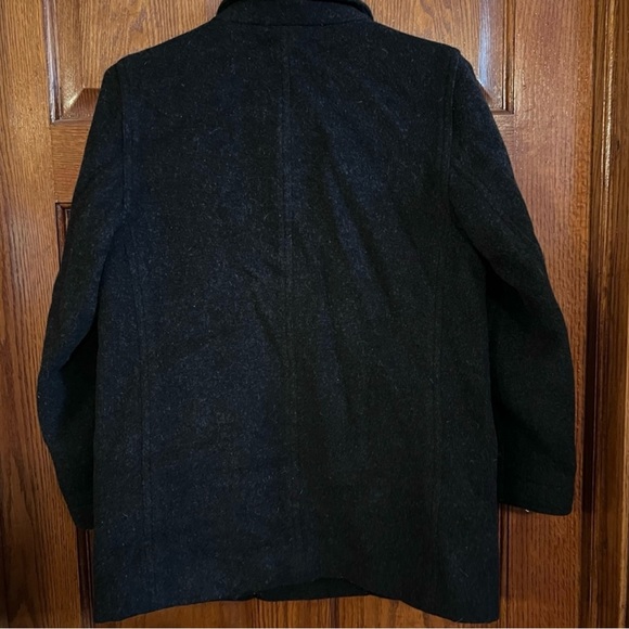 J. Crew Wool Blend Classic Double Breasted Button Peacoat Coat XSP - Picture 3 of 4